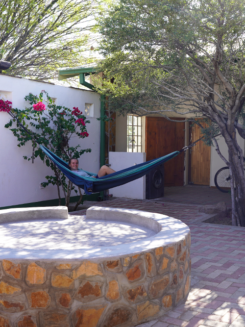 Otjikondo Gaps Accomodation courtyard