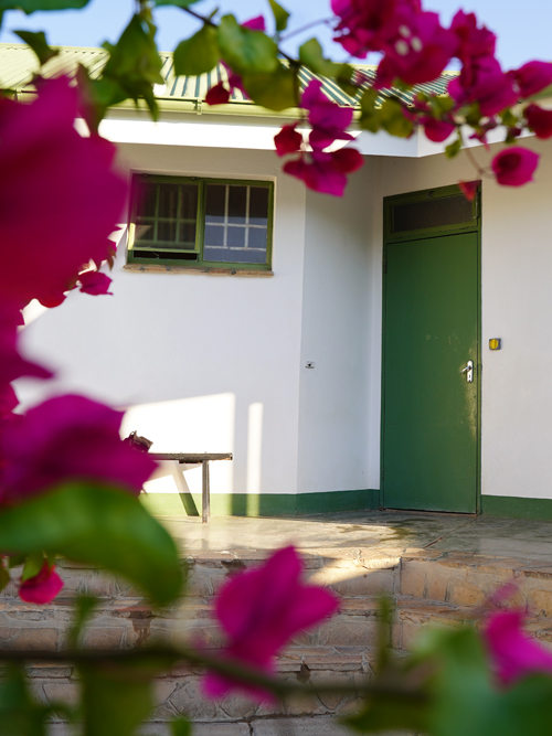 Otjikondo hostel friendly courtyard